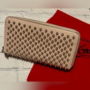 Christian Louboutin Zippy Long Wallet & Dust Bag